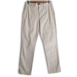 J. CREW Broken In Classic Chino Pants Light Beige Men's Sz 31